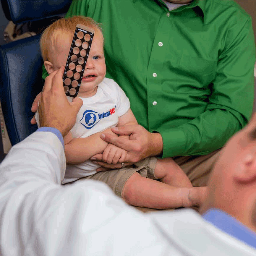 Infantsee eye exam at EyeCare Consultants